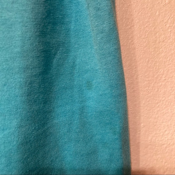 VTG Single Stitch New Mexico Hot Air Balloon Shirt Turquoise Bright Design - Picture 8 of 12